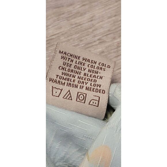 The Original Panama Jack Men's Blue Floral Short Sleeve Button Up Size XL - Picture 9 of 13